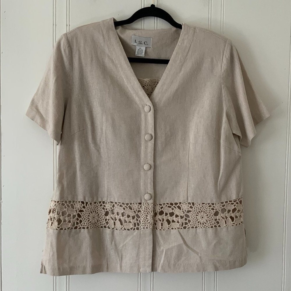 I.S.C. Women 2 piece blouse